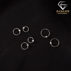 High-quality sterling silver nose ring | D-carats.