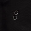 Cute 6mm sterling silver nose ring | D-Carats.