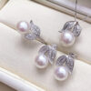 Affordable sterling silver pearl jewelry set | D-Carats.