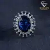 Beautiful Blue Sapphire Ring | D-Carats