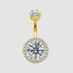 Joyas únicas de plata esterlina para el ombligo | D-Carats.