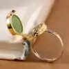 Jaspis Silber Ring