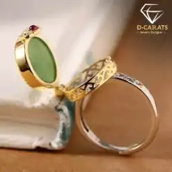 Gift Idea Secret Compartment Ring | D-Carats