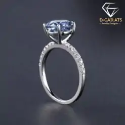 Best Gift for Loved One Natural Iolite Blue Mystic Quartz | D-Carats
