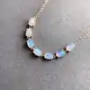 Pulsera de plata con ópalo natural de alta calidad | D-Carats