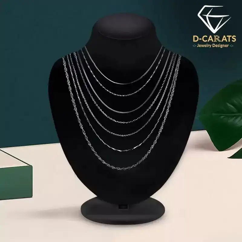 High Quality Chain Necklace Silver | D-Carats 