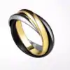 Unieke zilveren ringen die in elkaar grijpen | D-Carats.