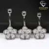 Belly button piercing jewelry | D-Carats.