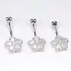 Sizes for belly button rings | D-Carats.