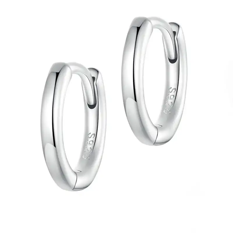 Creolen zilver. 7 Kleine zilveren creolen | D-Carats.