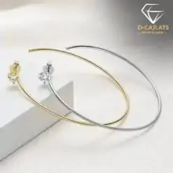 Big hoops earring | D-Carats.