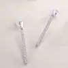 Einzigartige Ohrhänger aus Silber mit Moissanit-Steckern | D-Carats.