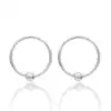 High quality sterling silver nose ring | D-Carats.