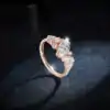 Vintage Verlobungsring mit Marquise-Schliff | D-Carats.