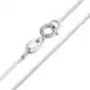 Collar de cadena de plata de ley. 25 Cadena de eslabones serpiente en plata | D-Carats.