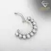 Cute titanium daith piercing body jewelry | D-Carats.