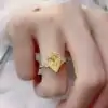Pear cut engagement ring <br> yellow citrine silver. 11 Beautiful Yellow Citrine Engagement Ring | D-Carats