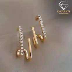 Ear cuff earrings | D-Carats.