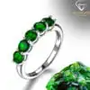 Beautiful Natural Diopside Ring | D-Carats